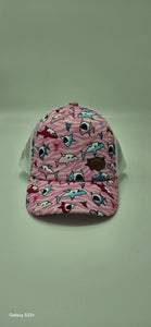 Mini Caps (Junior & Baby) - Sharky Pink