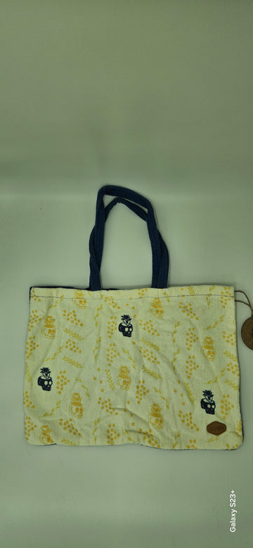 Beach Bag - flowskull