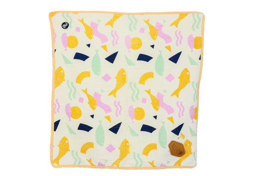 cap towel baby - sunfish