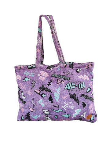 Beach Bag - Pop 80s Violet