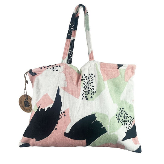 Strandtas - Camo Smoke Wafel Eén maat