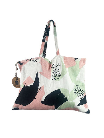 Strandtas - Camo Smoke Wafel Eén maat