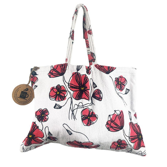 Beach Bag - Coquelicot One Size