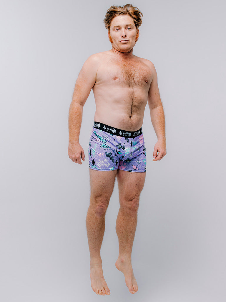 Boxer - Pop 80s Violet L