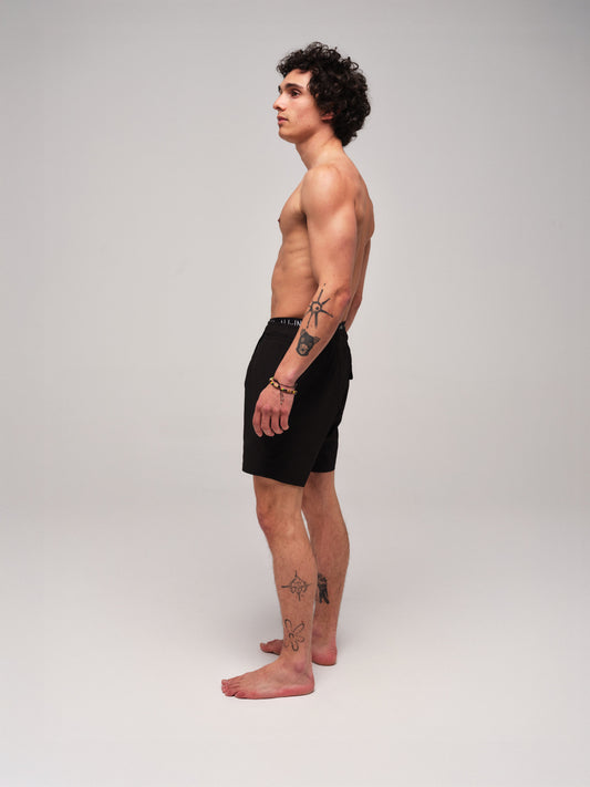 Volley Shorts - Schwarz L