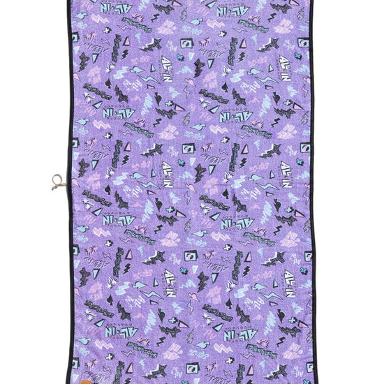 Catch Towel - Pop 80s Violet One Size