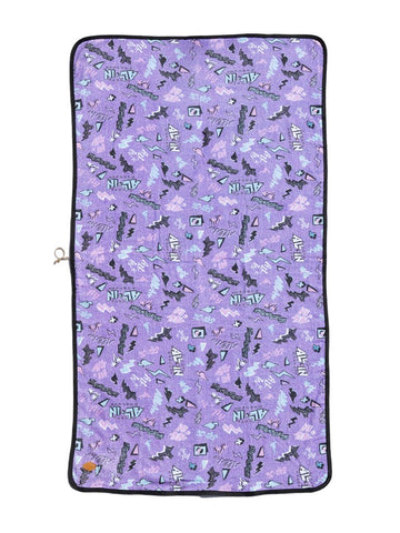 Catch Towel - Pop 80s Violet One Size