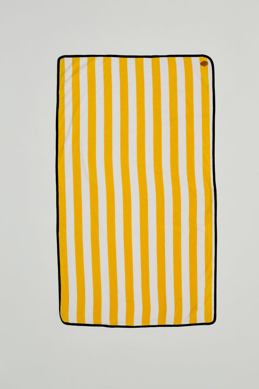 Terry beach towel - Good Vibes Sunny