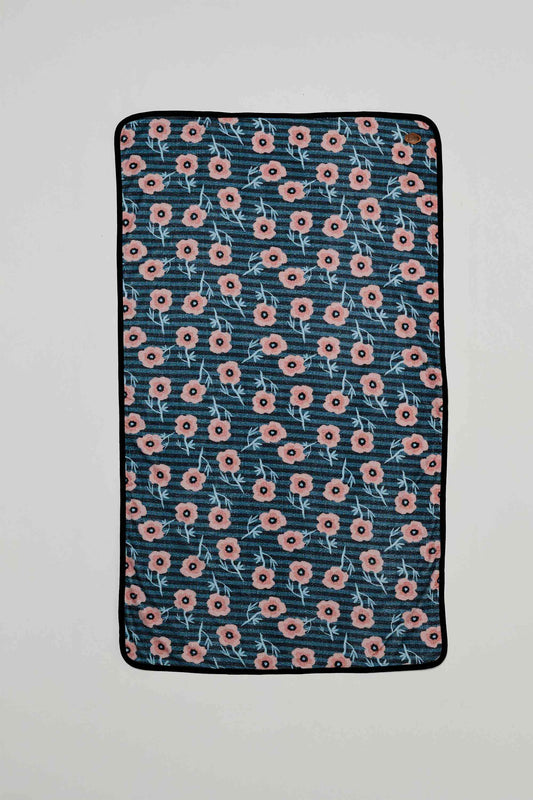 Terry beach towel - Flower