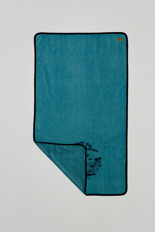 Serviette de plage éponge - Welcome