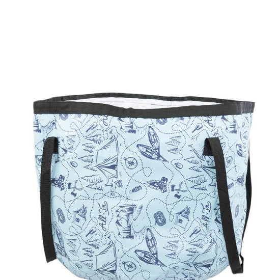 Kit de limpieza : Cubo + Cepillo Arena - Camp 50L