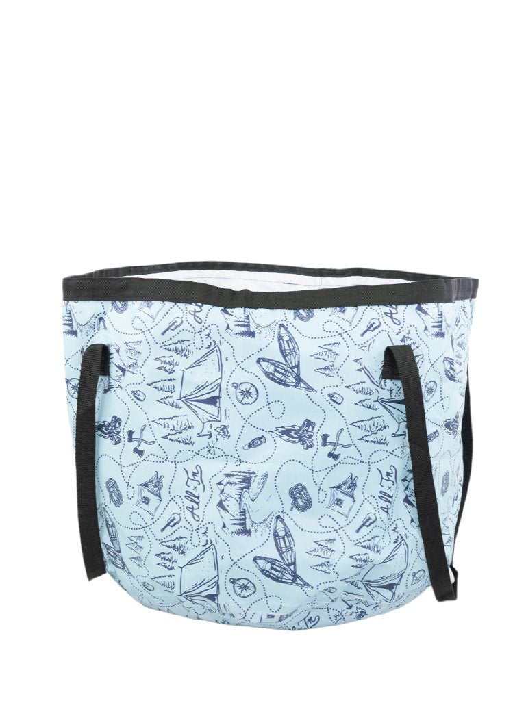 Kit de limpieza : Cubo + Cepillo Arena - Camp 50L