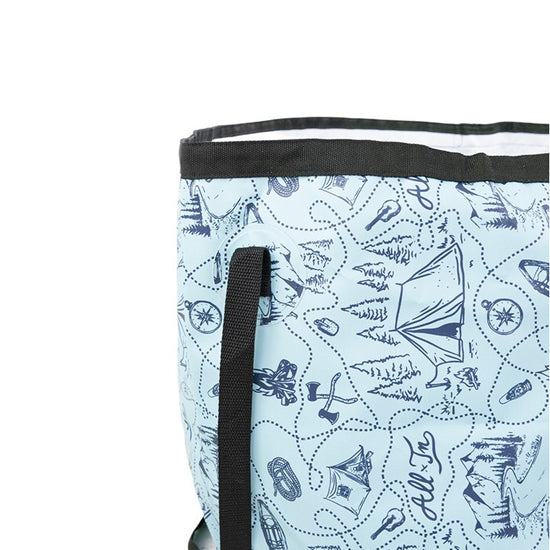 Kit de limpieza : Cubo + Cepillo Arena - Camp 50L