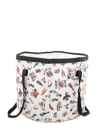 Kit de Limpieza : Cubo + Cepillo Arena - Mexicano 50L