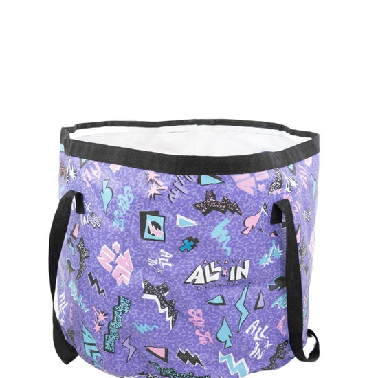 Kit de limpieza : Cubo + Cepillo Arena - Pop 80s Violeta 50L