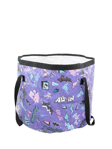 Kit de limpieza : Cubo + Cepillo Arena - Pop 80s Violeta 50L