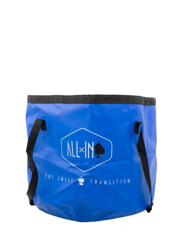 Kit de limpieza : Cubo + Cepillo Arenoso - Azul 50L