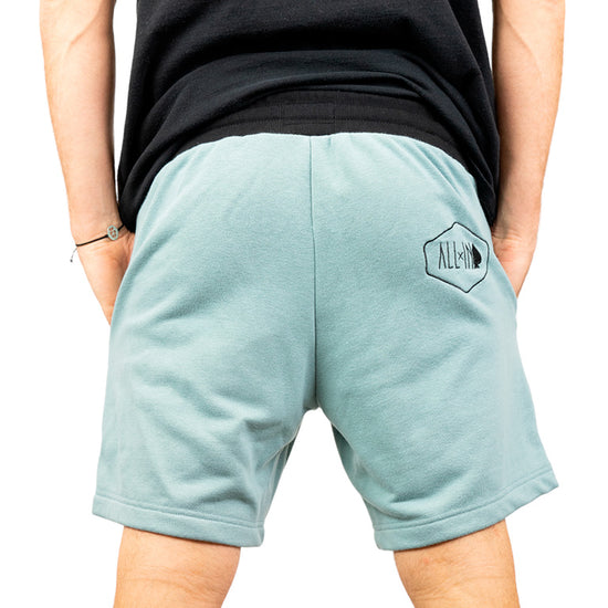French Terry Short - Blue Green L