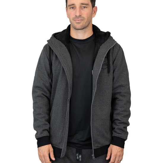 Sudadera con capucha Plush - Charcoal L