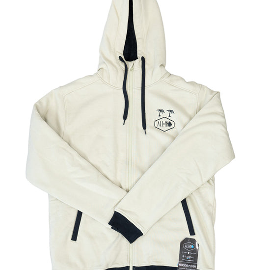 Sudadera con capucha Plush - Beige L