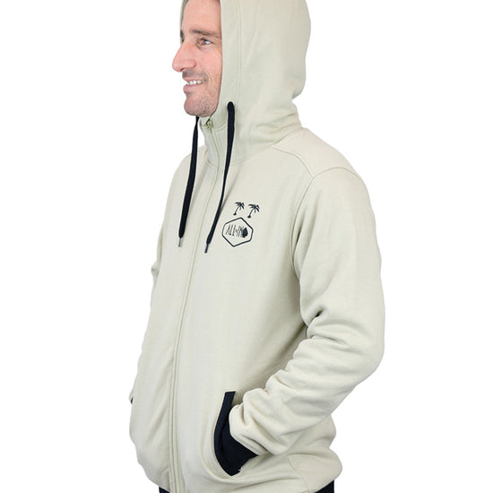 Sudadera con capucha Plush - Beige L