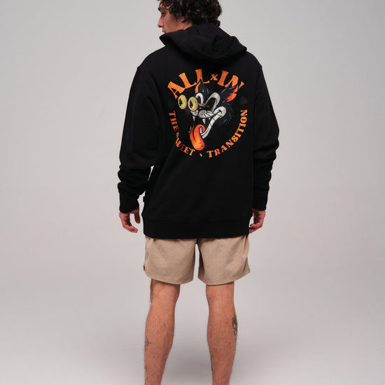 Sudadera con capucha - Negra L