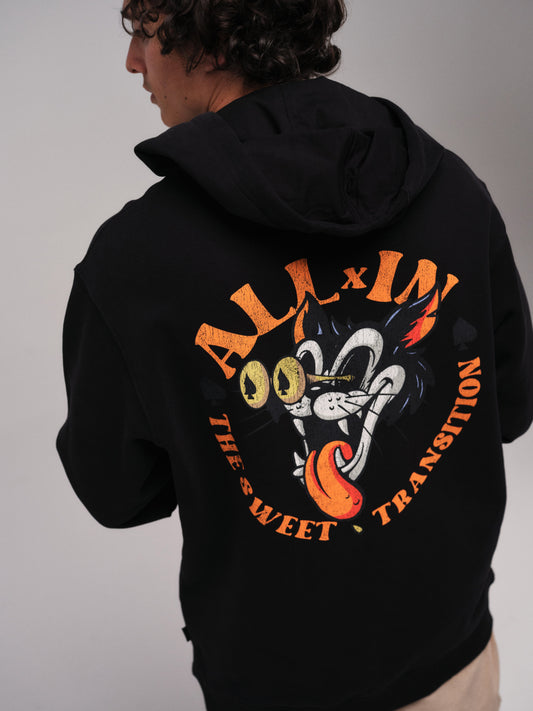 Sudadera con capucha - Negra L