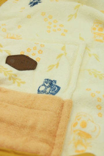 Grande serviette de plage - FLOWSKULL