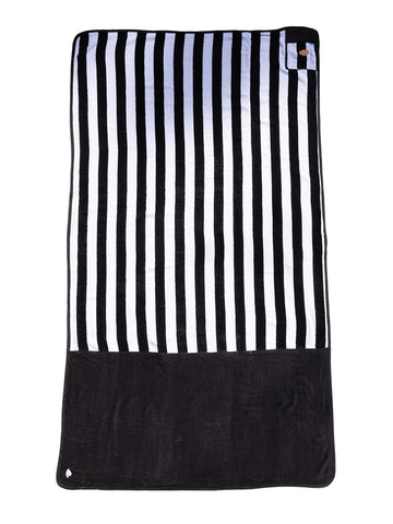 Toalla Grande - Good Vibes Negro Una Talla