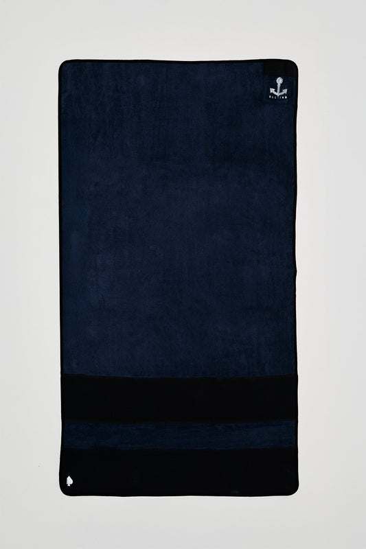 Toalla de playa grande - Gris Bleu