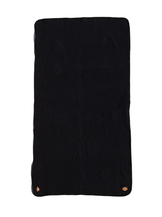 Light beach towel - Black