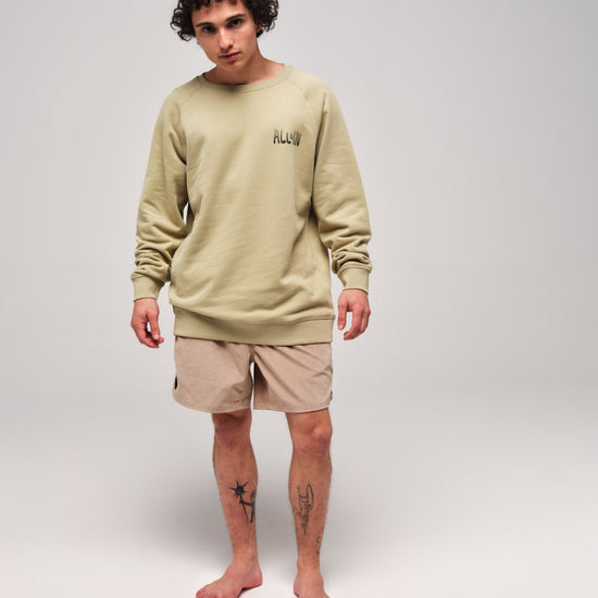 Sweat Shirt Organic - Tiger Kaki L