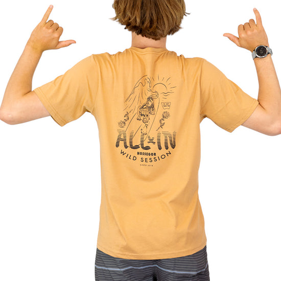 Organic T-Shirt - Tiger Brown L