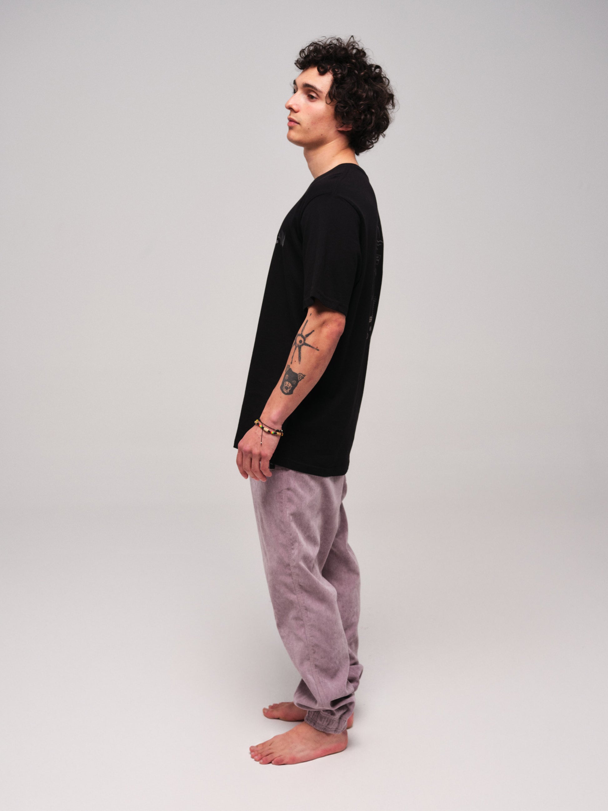 Organic T-Shirt - Tiger Black L