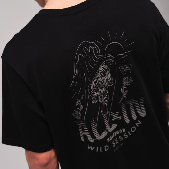 Camiseta orgánica - Tigre Negro L