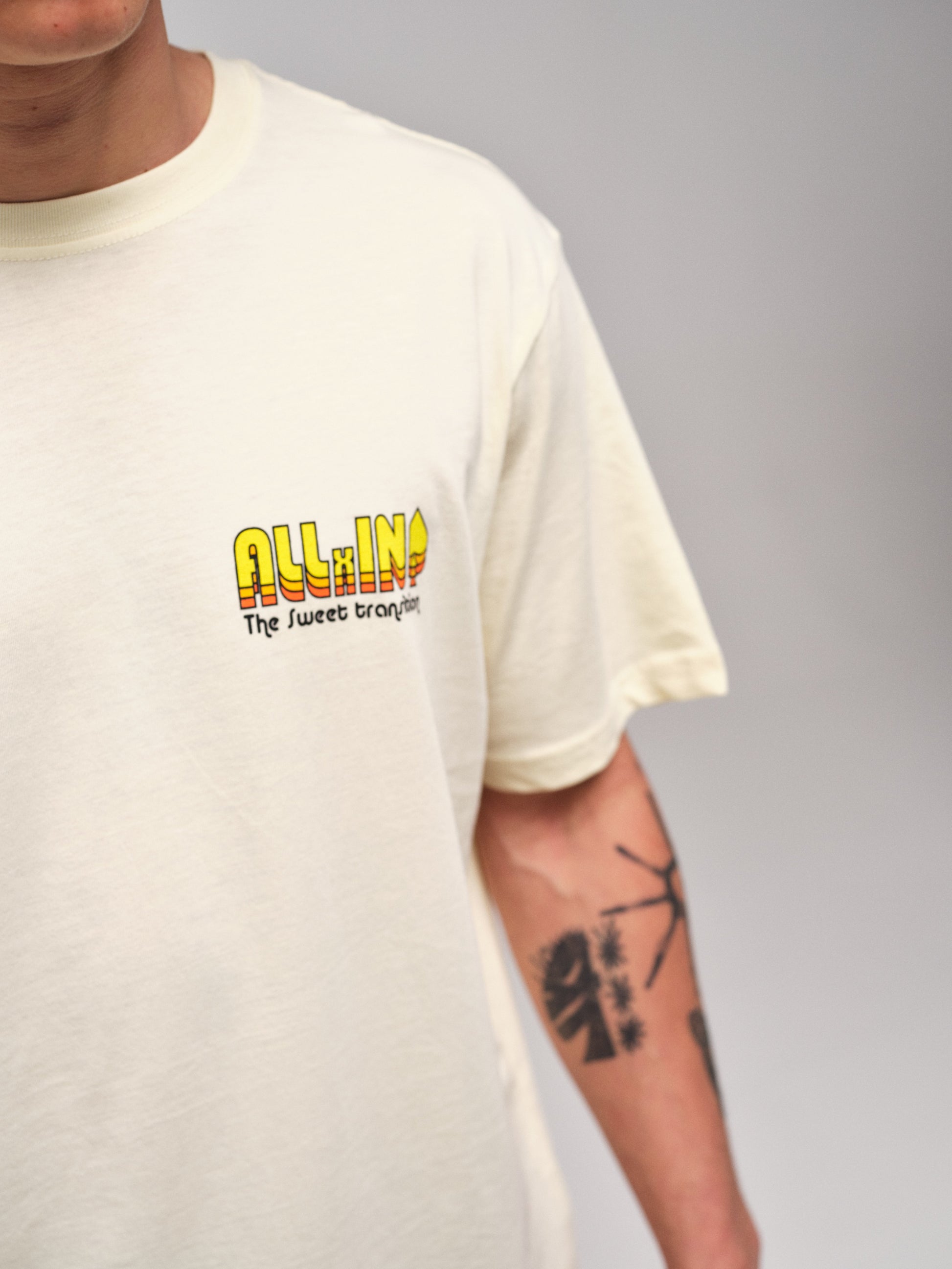 Organic T-Shirt - Hoodie Car Ecru L