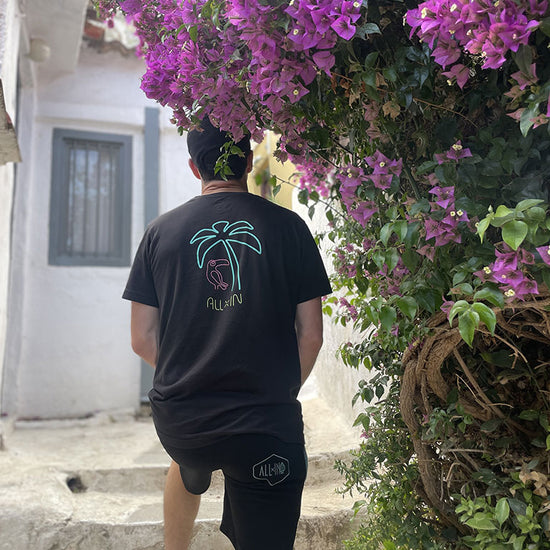 Organic T-Shirt - Neon Black L