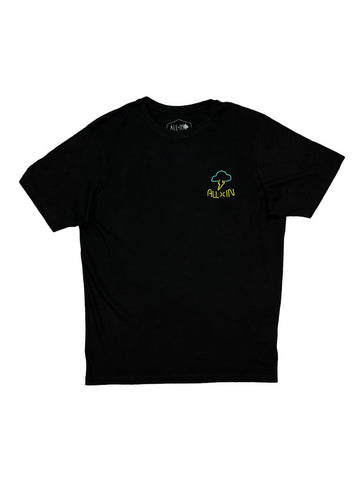 Organic T-Shirt - Neon Black L