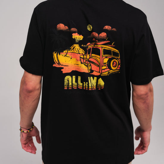 Organic T-Shirt - Hoodie Car Black L