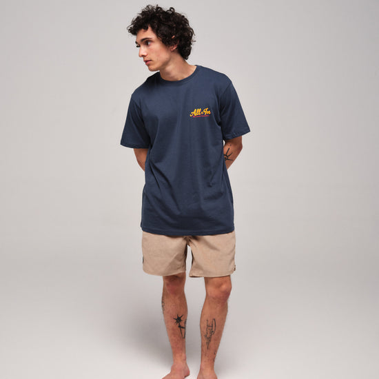 Camiseta orgánica - Chasing Blue L