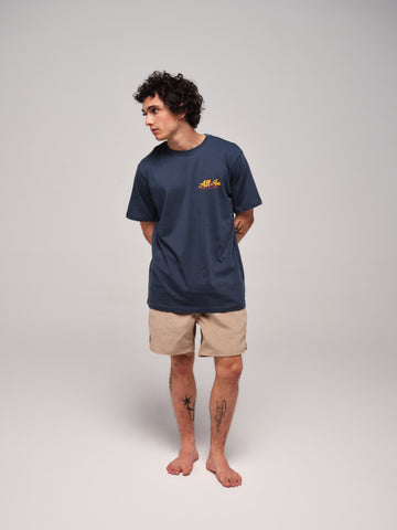 Camiseta orgánica - Chasing Blue L