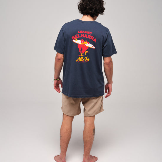 Camiseta orgánica - Chasing Blue L