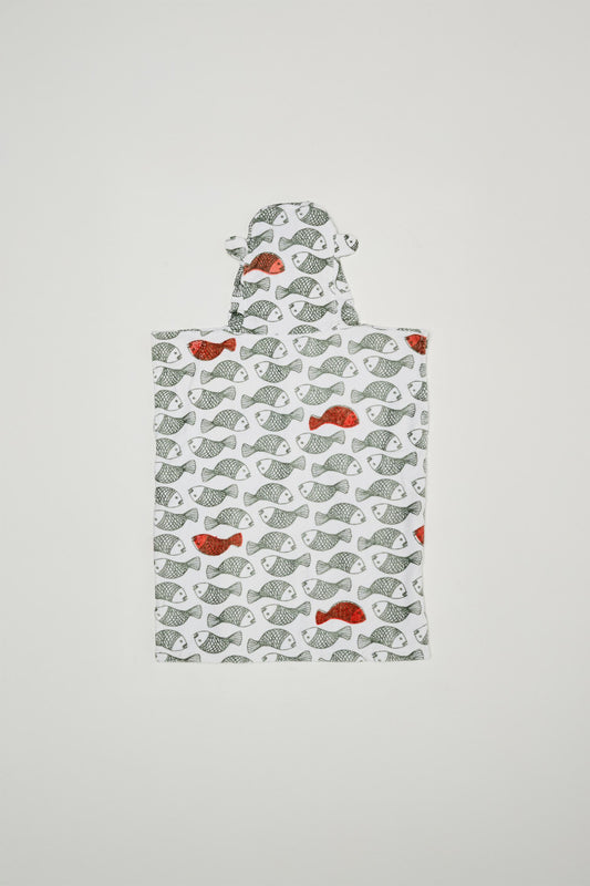 Poncho para bebé - Cinta de pescar 3-6 años