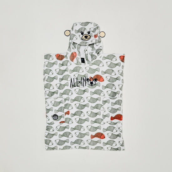 Poncho para bebé - Cinta de pescar 3-6 años