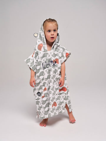 Poncho para bebé - Cinta de pescar 3-6 años