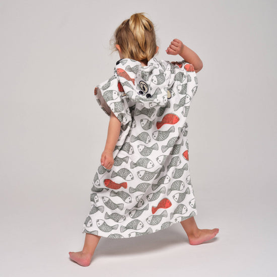 Poncho para bebé - Cinta de pescar 3-6 años