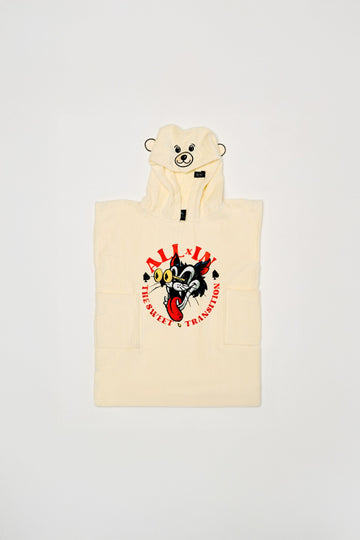 Poncho para bebé - Bad Cat 2-6 años