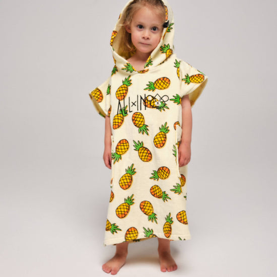 Baby Poncho - Ananas 2-6 jaar