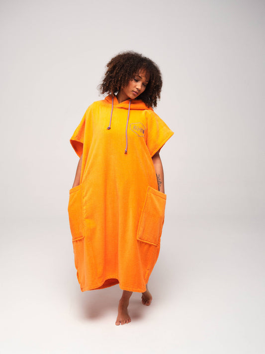 Poncho Clásico Flash - Albaricoque Talla Única