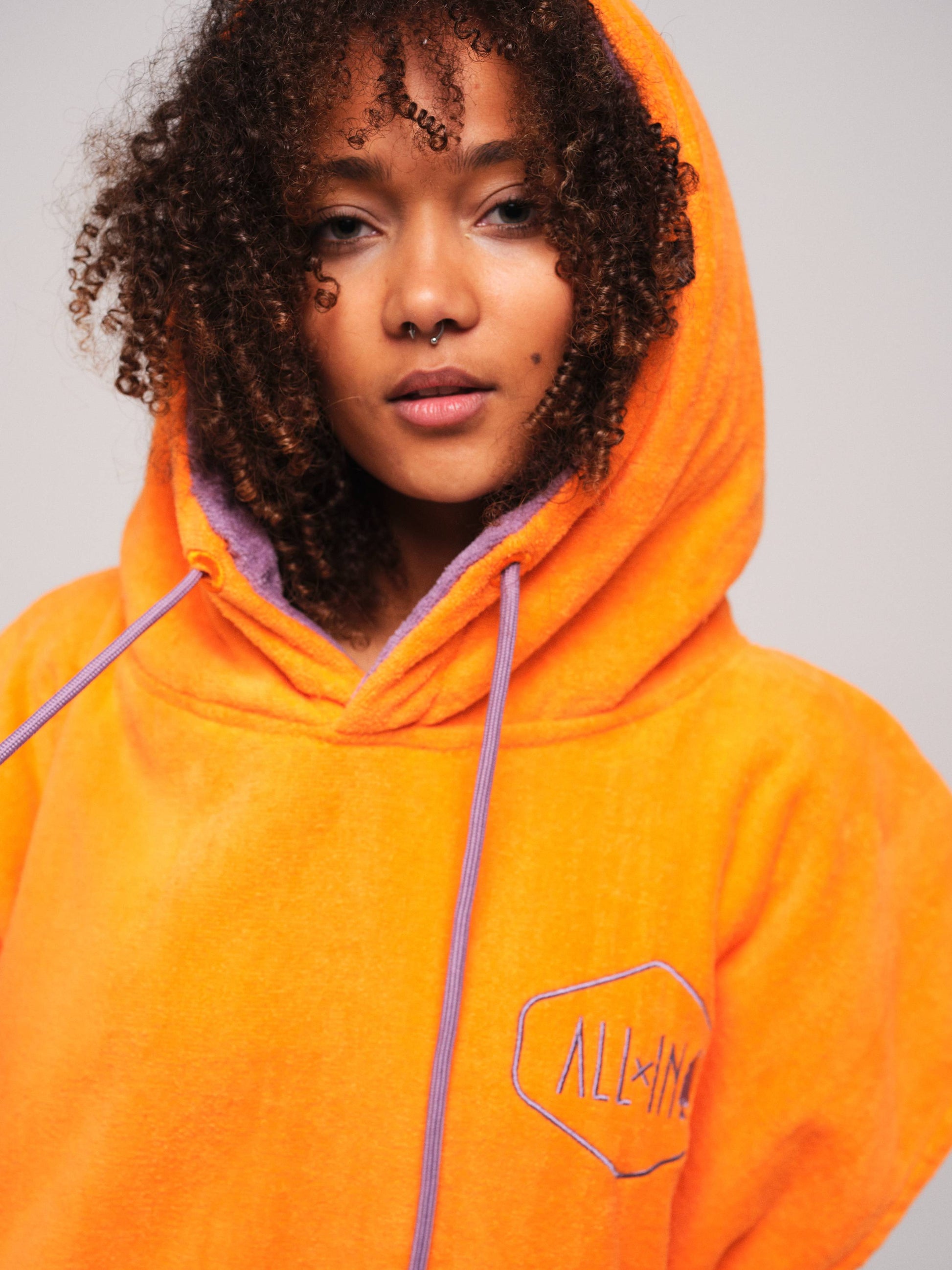 Classic Poncho Flash - Apricot One Size